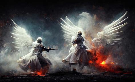 evil angel coming|Flying Fluids .
